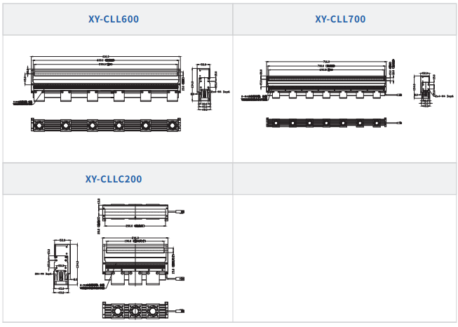 同軸線形光源XY-CLL系列
