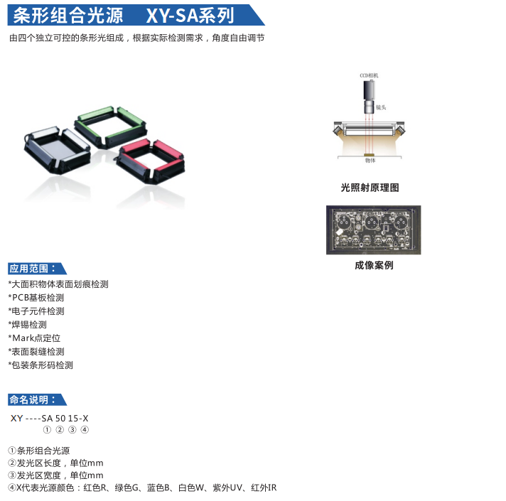 條形組合光源XY-SA系列