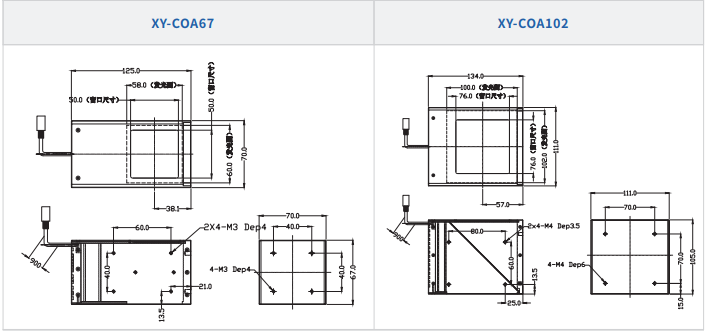 同軸光源XY-COA系列